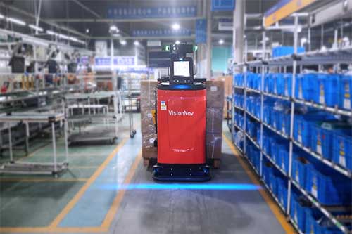 北京無人叉車案例|深耕行業智能化，明升ms88機器人助力汽車行業提升內部物流效能！